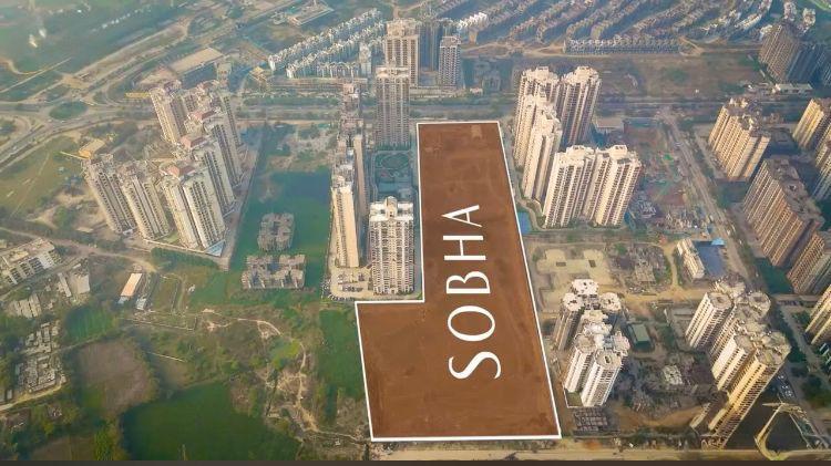 Sobha Rivana Location Map